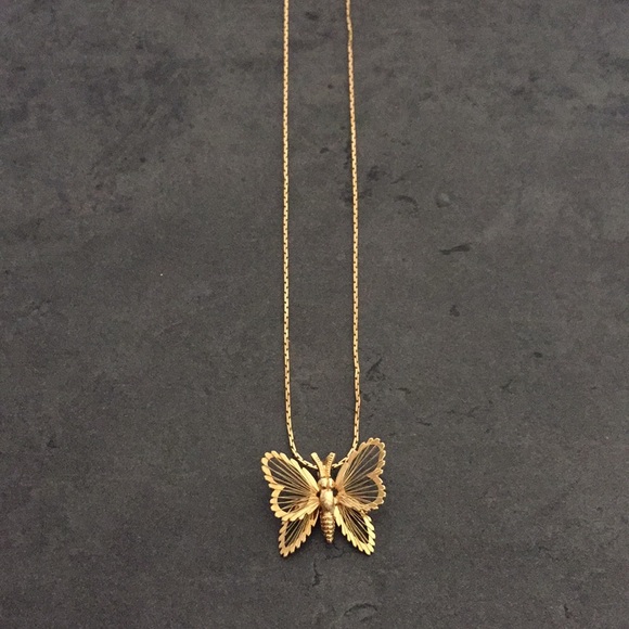 Monet Butterfly Necklace Outlet, 50 